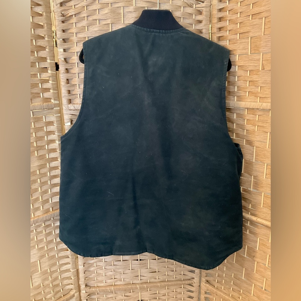 Carhartt Black Insulated Work Vest - Picture 2 of 9